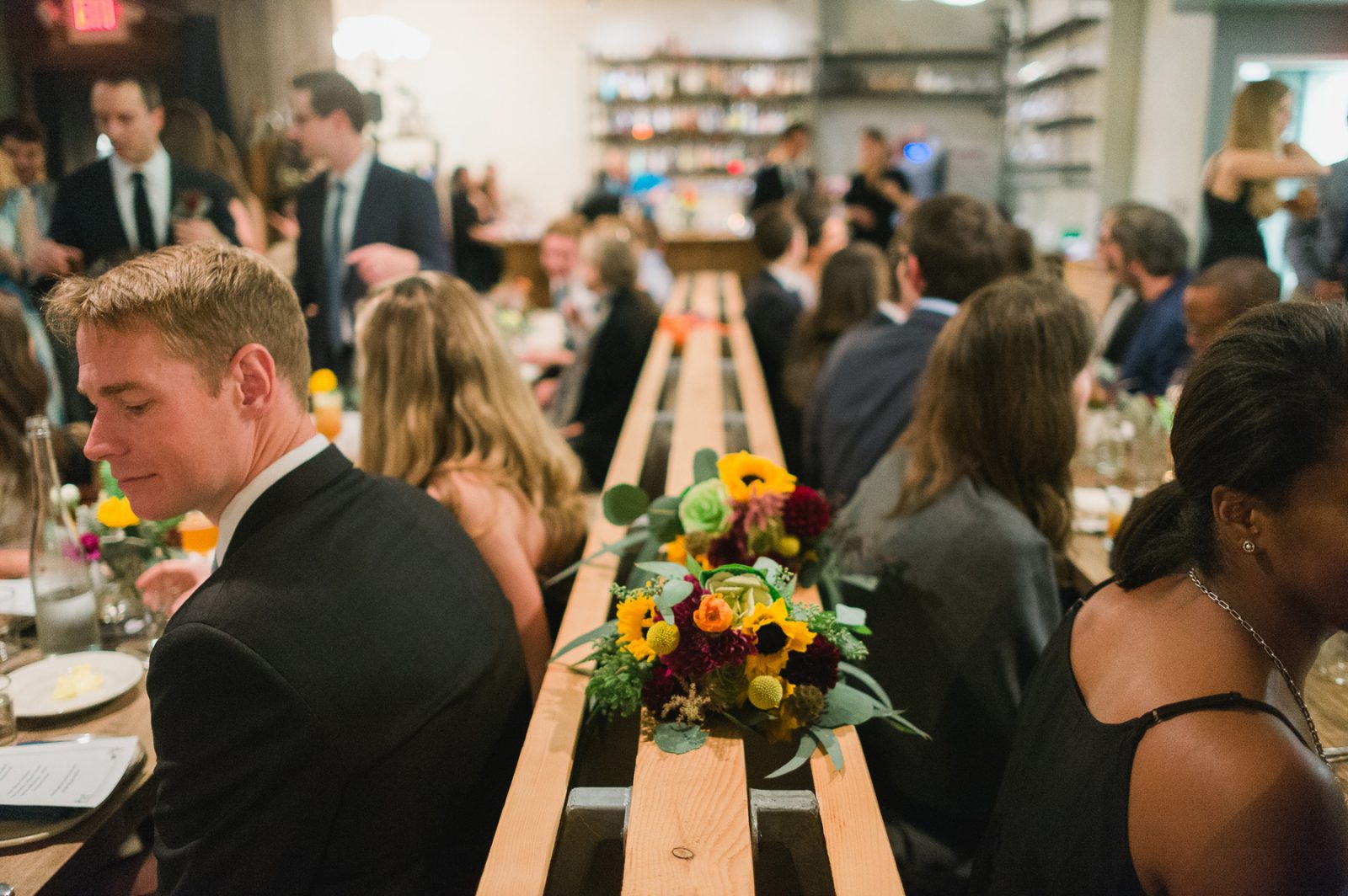 Loyal Nine Restaurant Wedding in Cambridge Massachusetts by Li Ward ...